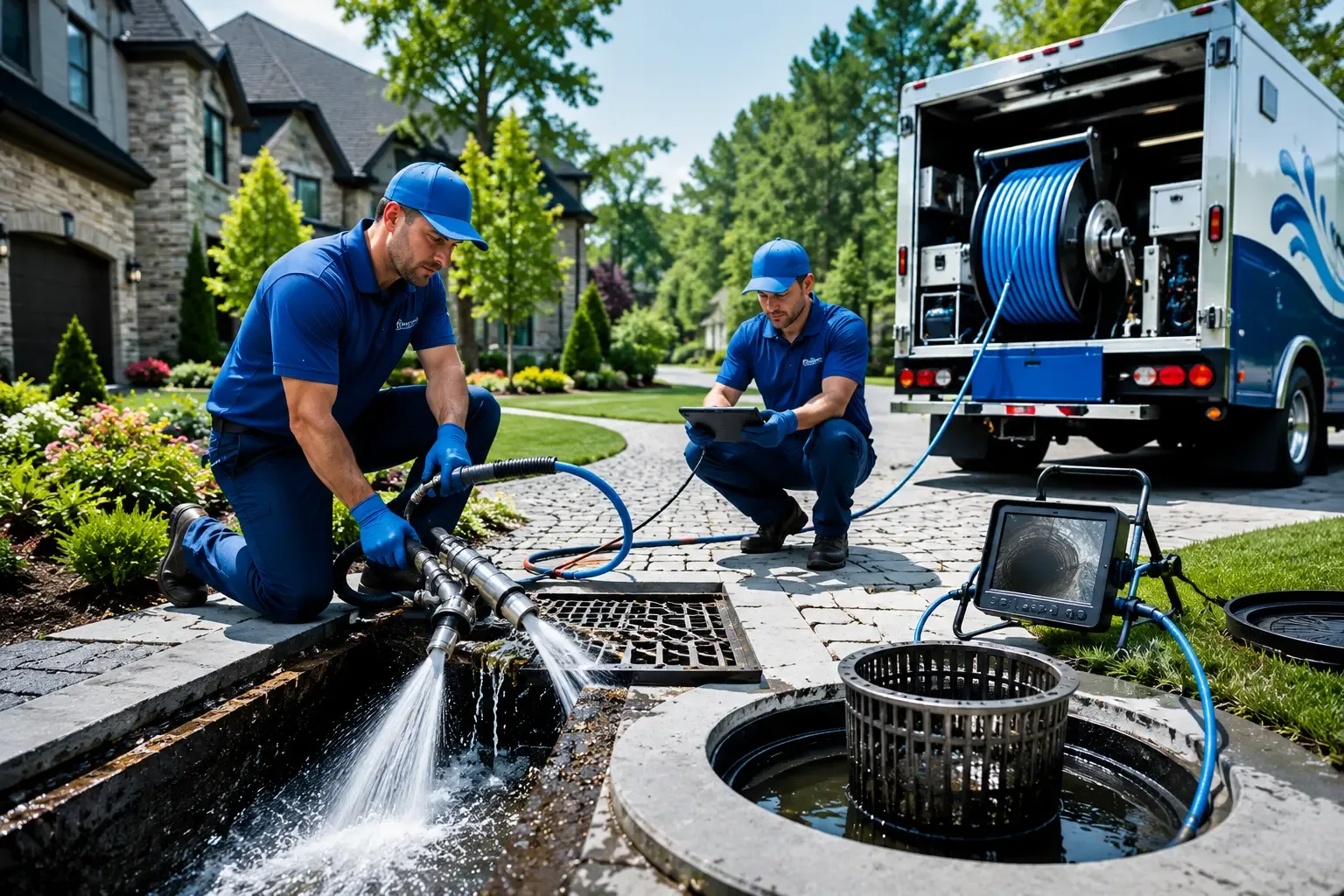 Local outdoor drain cleaning professionals in Hudson, KY